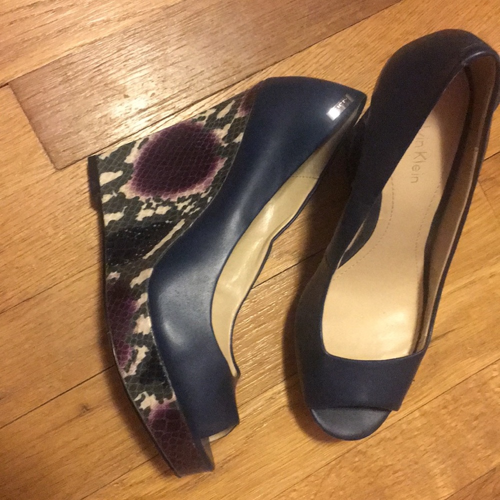 Calvin Klein wedge heel